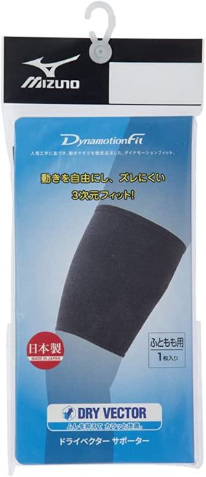 Mizuno Dry Livector Supporter For Thim (1 sheet) moisture absorption and quick -drying black M