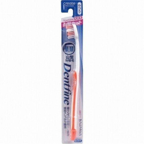 CREATE CREATE Dentfine 橡膠防滑握柄波浪型牙刷 普通
