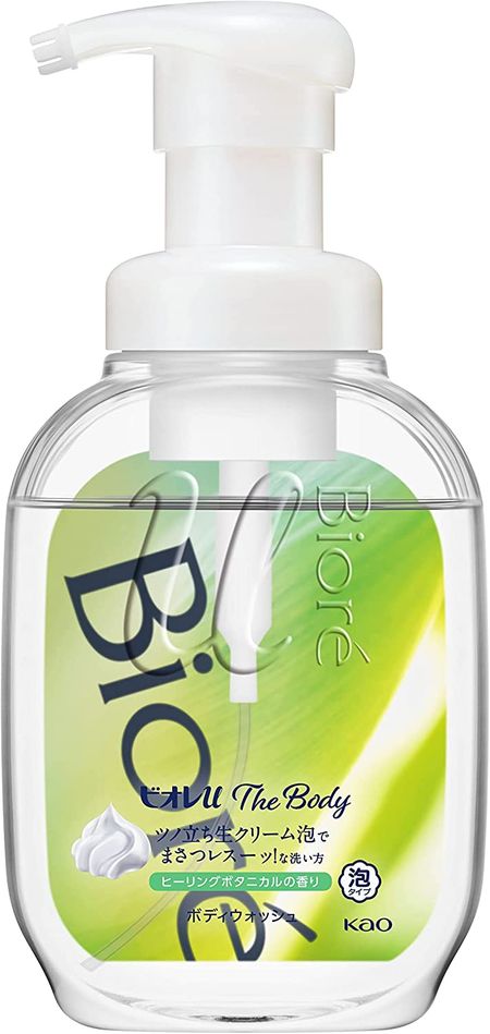 카오 비오레U 더 바디 폼 타입 힐링 보타니컬 향 펌프 540ml
