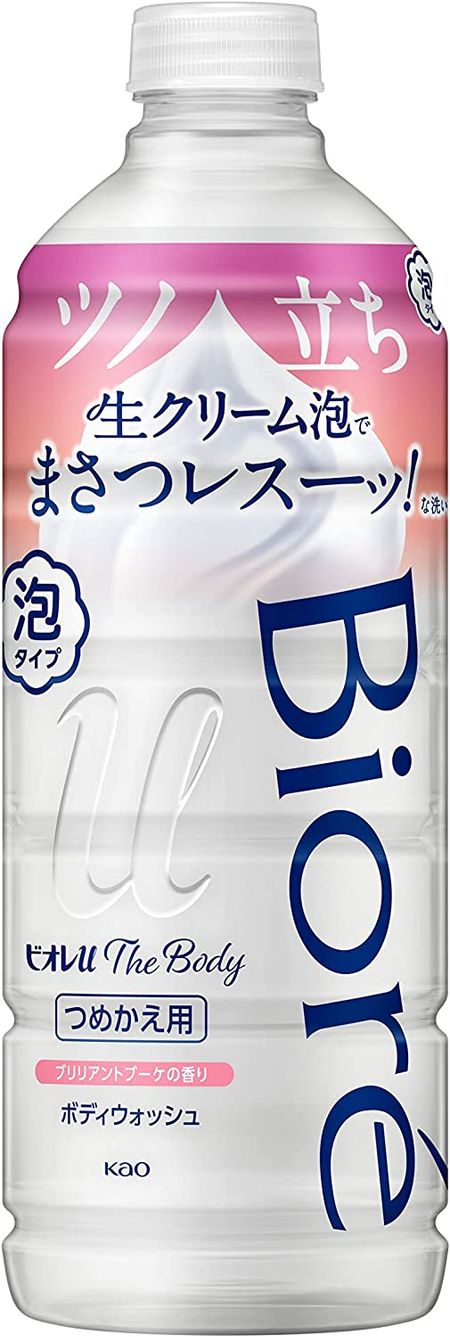 Kao Biore u The Body Foam Type Brilliant Bouquet Scent Refill 440ml