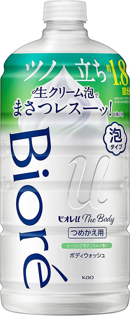 카오 비오레U 더 바디 폼 타입 힐링 보타니컬 향 리필용 780ml