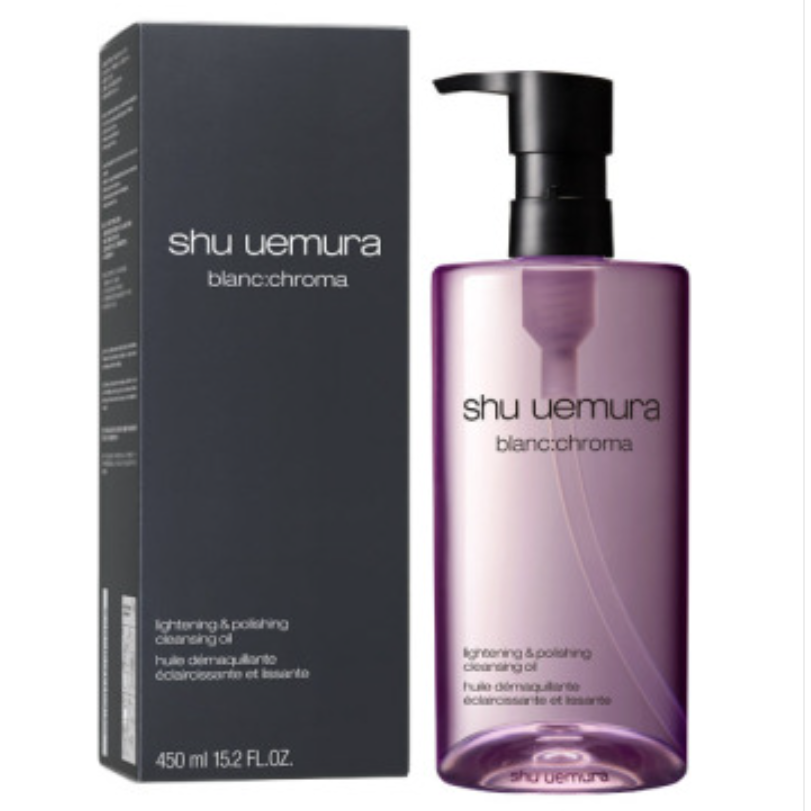 shu uemura 植村秀 Blanc:Chroma 光采淨透潔顏油 450ml