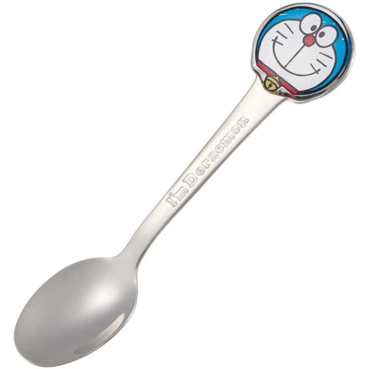 Skater stainless steel child spoon (Die cut) [I'm doraemon] 1