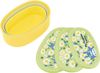 Skater Ag+ Antibacterial Storage Containers, Set of 3, My Neighbor Totoro, Daisy, Ghibli, Made in Japan, 860ml, SRS3SAG