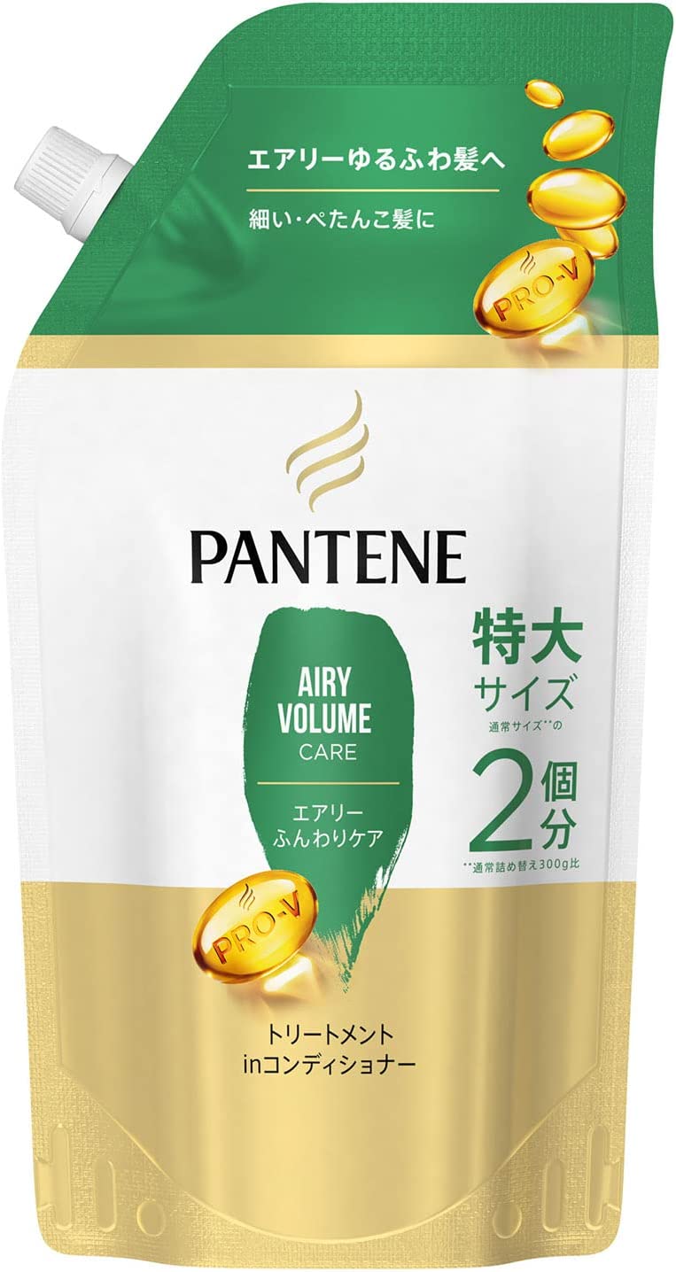 P&G PANTENE/潘婷 PE＆G Pan Tane Airy Airy蓬鬆護理治療護髮素半尺寸600g