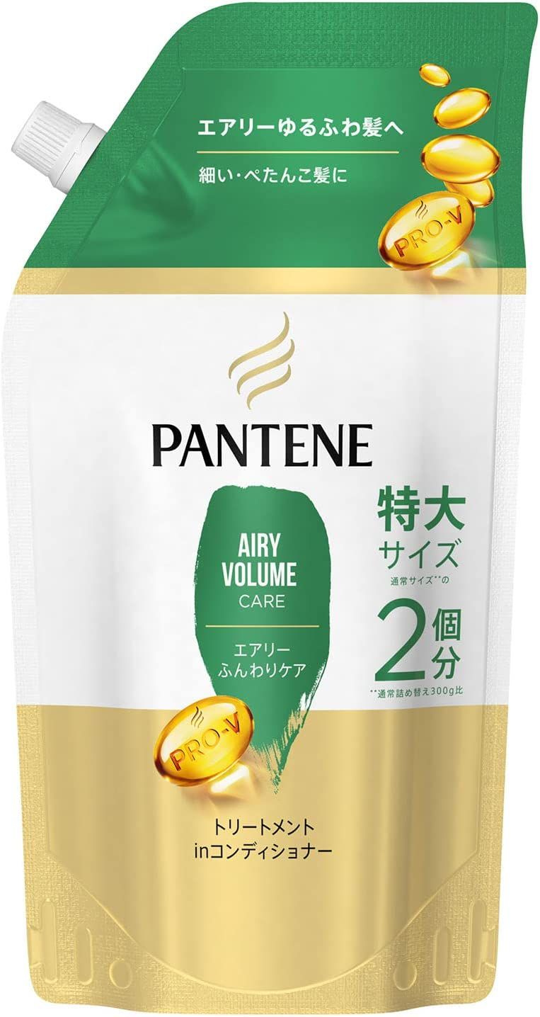 P & G Pan Tane Airy Fluffy Care 치료 컨디셔너 세미 크기 600G