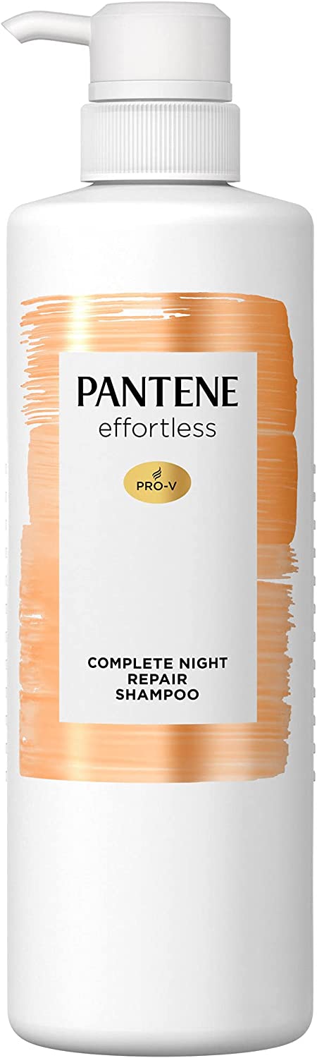 P&G PANTENE/潘婷 P＆G Pan Tane輕鬆完整的Night Restaurant -shampoo Pump 480ml