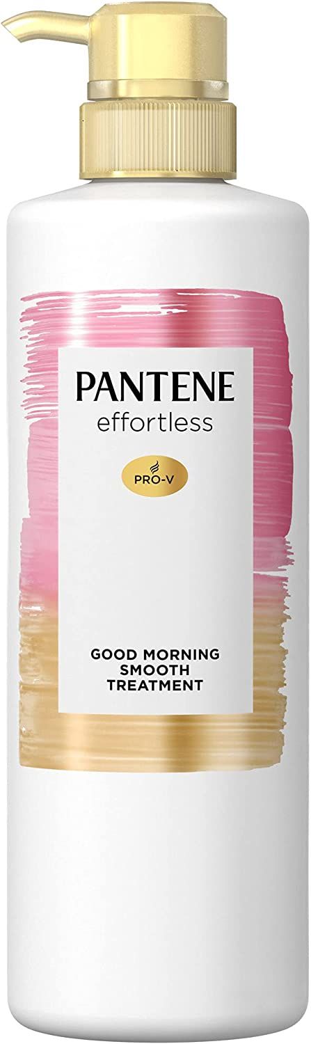 P&G 潘婷 Effortless Good Morning Smooth 無防腐劑添加 護髮乳 按壓瓶 480g