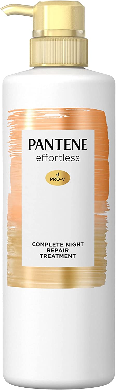 P&G PANTENE/潘婷 P＆G PAN TANE輕鬆完成夜間食譜對羥基苯甲酸酯無添加劑 - 免費處理泵480g