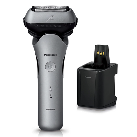 Panasonic ES-LT8P-S [Men's Shaver LAMDASH 3-blade with fully automatic cleaning function, top grade, silver]