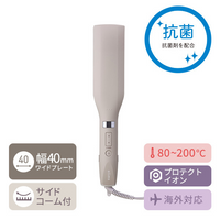 TESCOM TS750A-C [保護離子寬板直髮器，沙米色]