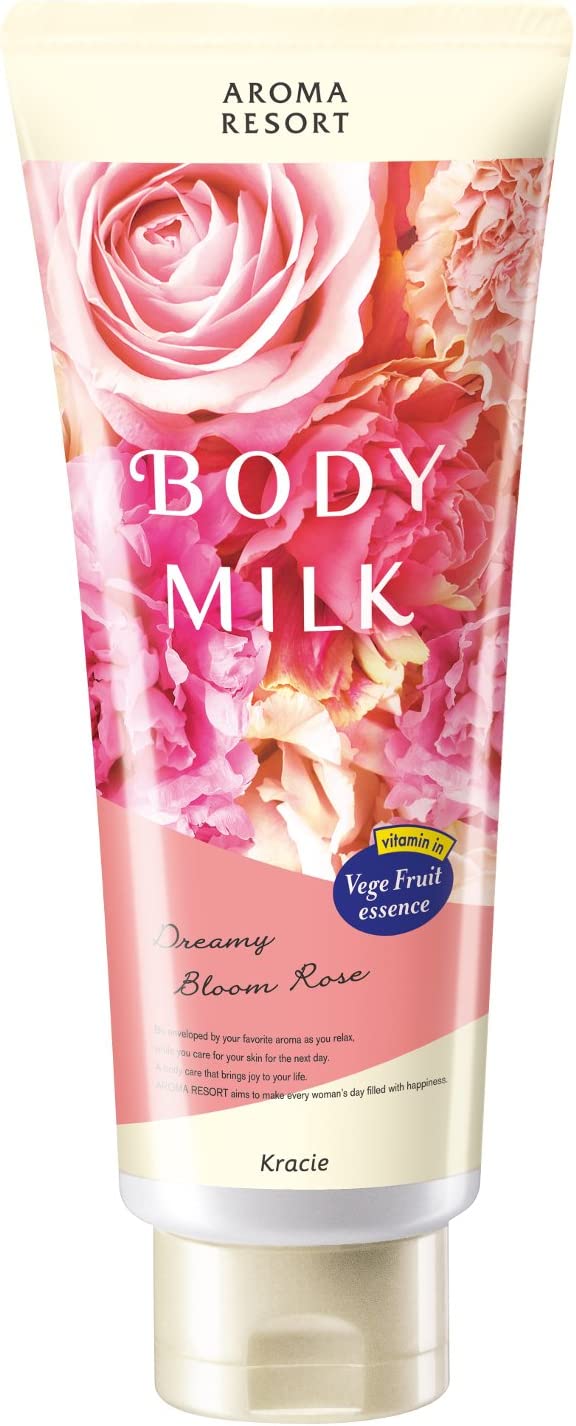 Kracie Aroma Resort Classie Aroma Resort Bodmit Milk Dreamy Bloom玫瑰200克