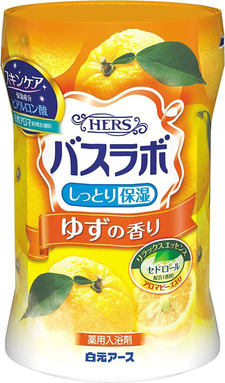Shiramoto Earth Hers Bass Lab Bottle Yuzu Scent 600g