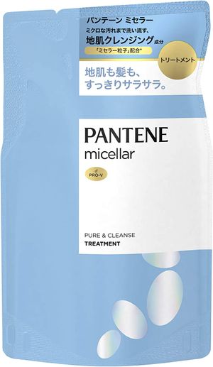 宝洁潘婷胶束护理纯净清洁补充装 350g