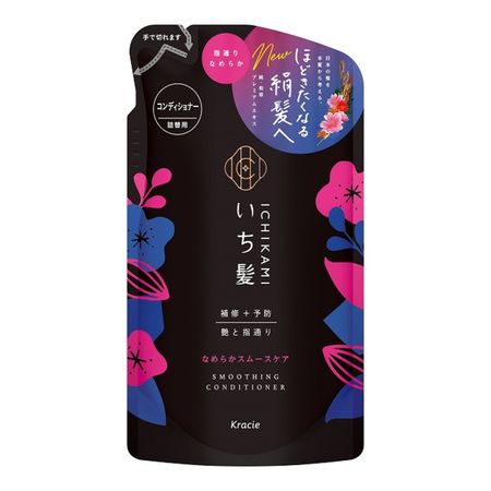 Kracie Ichikami 顺滑护理护发素补充装 330g