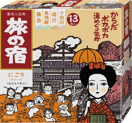 Kracie Tabinoyado Nigori 什錦 25g x 13 包