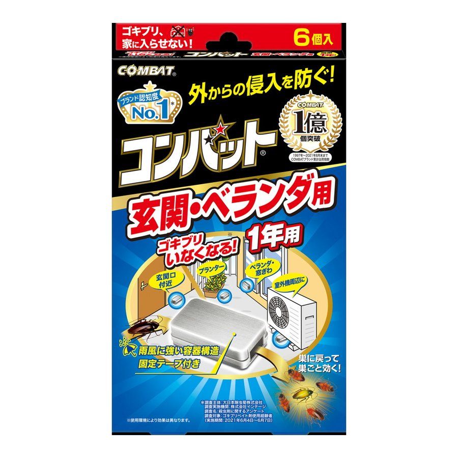 Kincho Combat 用於入口和陽台，使用 1 年