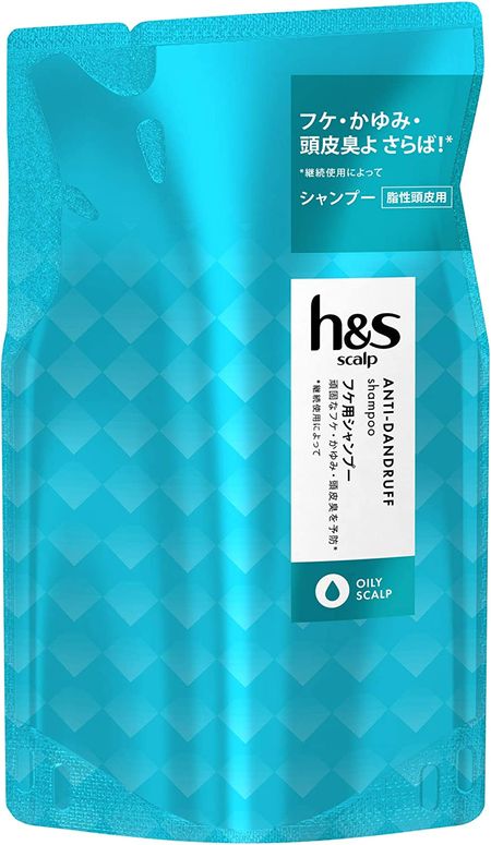 P&Gh&s scalp 油性頭皮洗髮精補充裝 300ml