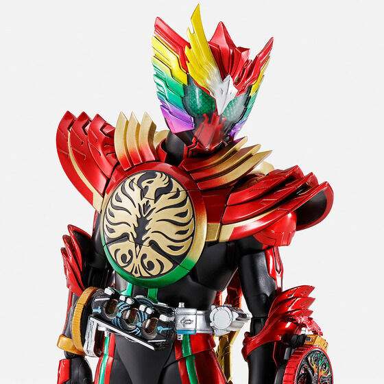 Bandai S.H. Figuarts（真正的骨雕刻法）Kamen Rider OOO TAJADOR組合食用