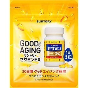 三得利健康食品 芝麻明EX 30日份90粒 袋裝環保包