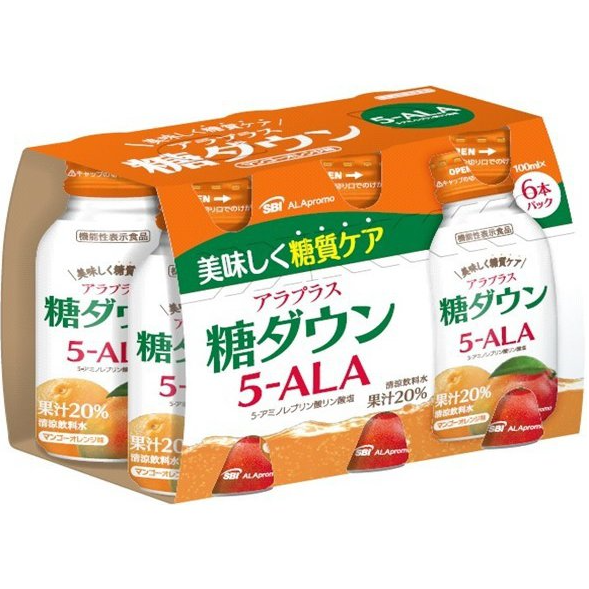 アラプラス 糖ダウンドリンク 100ml×6本