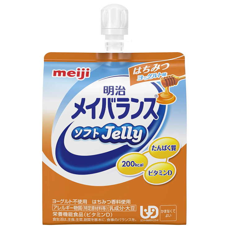 明治 meiji メイバランスソフトJelly はちみつヨーグルト味 125ml [栄養補助食品]