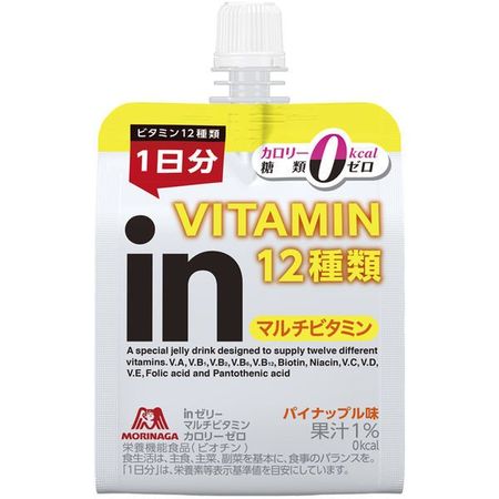 Morinaga & Co. in Jelly Multivitamin Zero Calories 180g