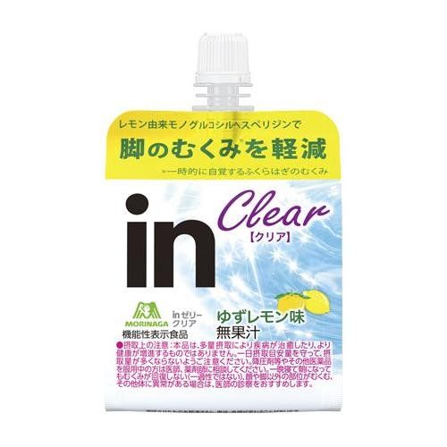 森永製菓 inゼリー クリア ゆずレモン味