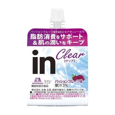 森永製菓 in果凍 清爽百香果口味