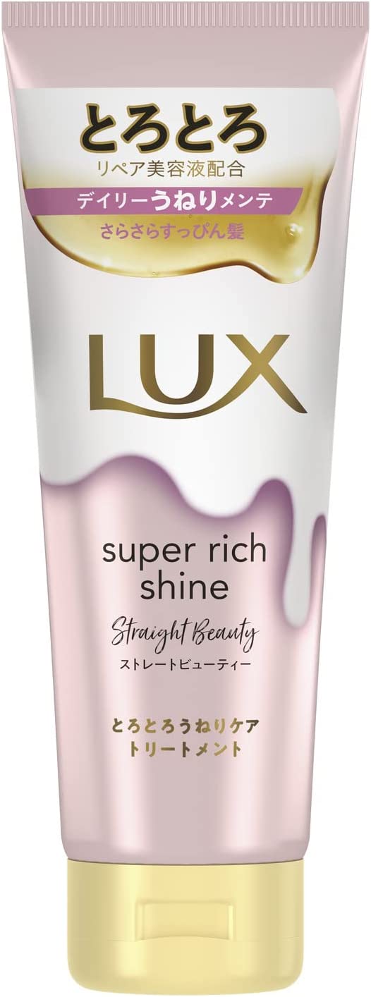 unilever LUX/麗仕 聯合利華日本 LUX麗仕 超級豐盈亮澤 直順美型 柔順修護護髮乳 正裝 150g