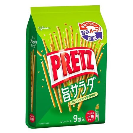 글리코 GLICO 프리츠 맛있는 샐러드 9봉지