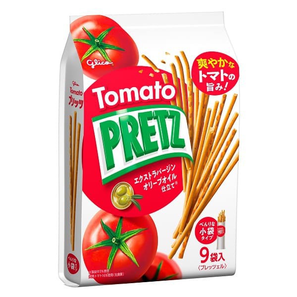 固力果glico Glico Glico Glico Tomato Pritz 9袋