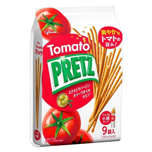 グリコ GLICO トマト プリッツ 9袋