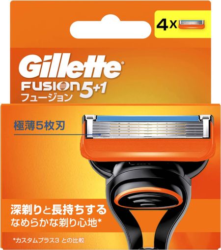 吉列 Fusion 替换刀片（4 片）