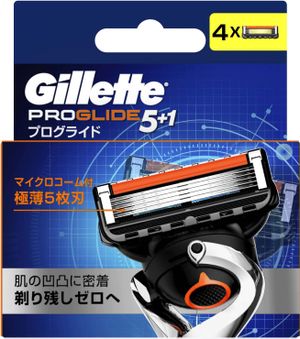 Gillette Proglide替換刀片4件