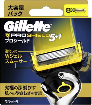 Gillette Professional Shield 교체 블레이드 8 조각