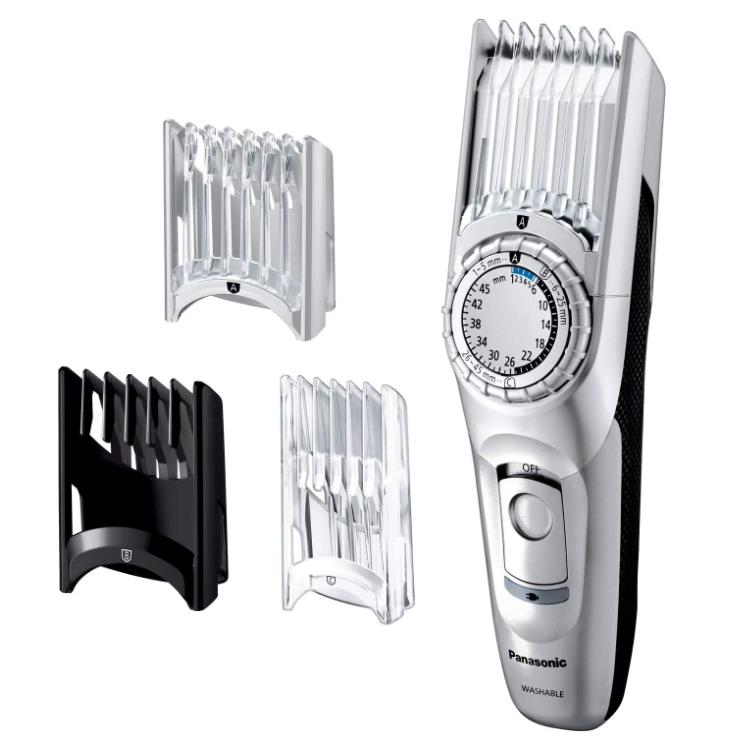 Panasonic Hair Clipper for Short Hair, Corded/Cordless