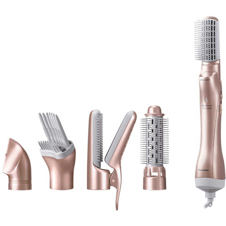 Panasonic Nanoe Hot Air Styler (nanocare), Worldwide Voltage, Pink Gold, EH-KN9F-PN