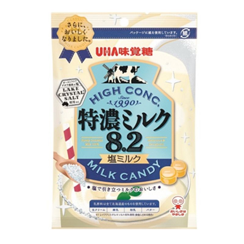 UHA Mikakuto Tokuno 8.2 Milk Candy – Salted Milk