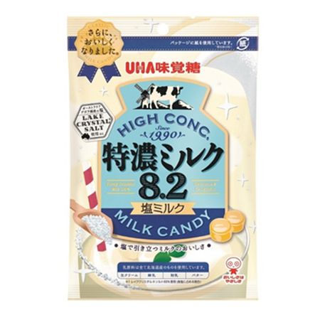 UHA味覺糖特濃牛奶8.2鹹牛奶