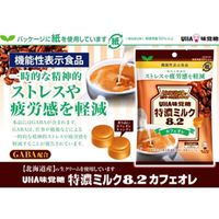 UHA Mikakuto Tokuno Milk 8.2 Cafe au Lait (Foods with Function Claims)