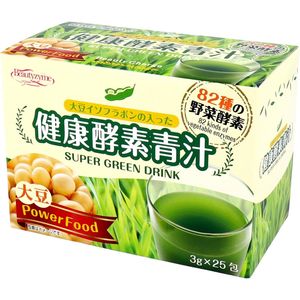 82 kinds of vegetable enzymes containing health enzyme green juice with soy isoflavones