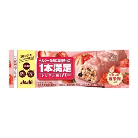 1條草莓口味麥片
