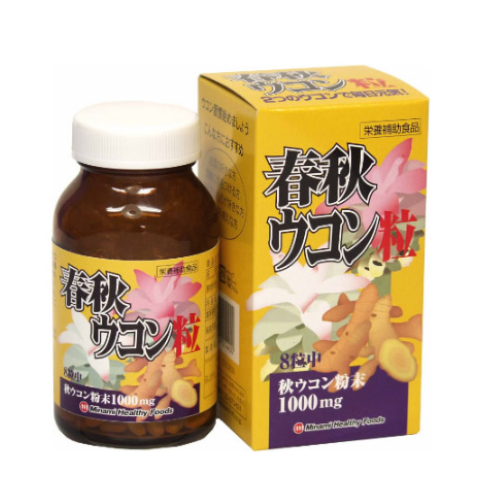 Minami Healthy Foods 春季和秋季薑黃穀物250㎎x 360穀物