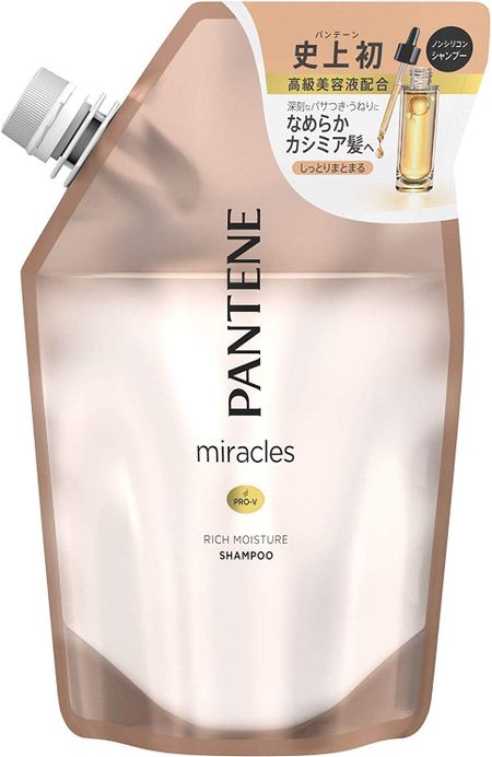 P&G パンテーン ミラクルズ リッチモイスチャー シャンプー つめかえ用 440ml