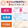 Morinaga Triple Supplement Gentle Milk Flavor 6.8g x 20 bottles [Food with Functional Claims]