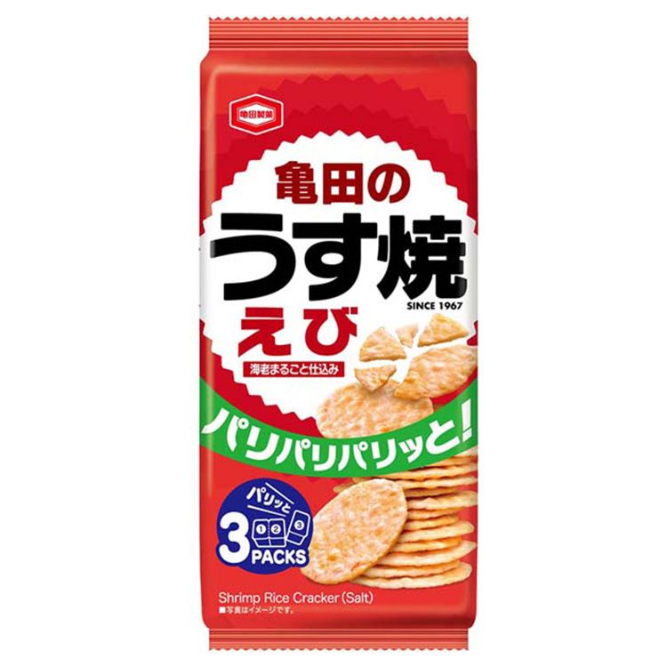 亀田製菓 えびうす焼 70g