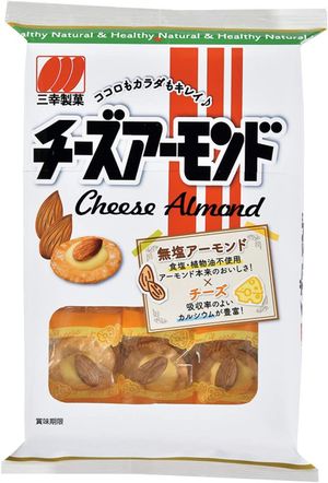 Sanko糖果奶酪杏仁16片