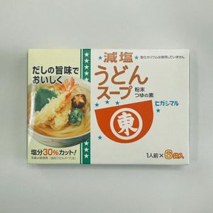Higashimaru -reduced salt udon soup 8g x 6 bags