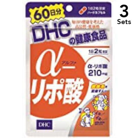 【3入組】DHC  α-硫辛酸 抗氧化纖體丸60天份 120粒
